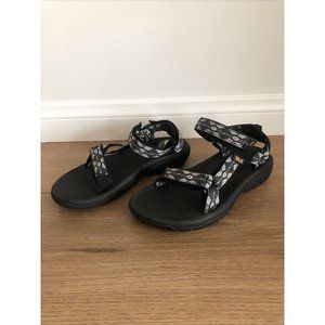 Teva Sandals - Women's Size 8 - Black Gray Model 1019235